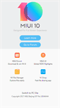 Mobile Screenshot of en.miui.com