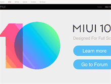 Tablet Screenshot of en.miui.com